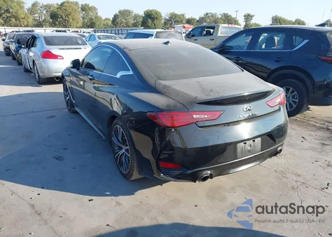 2017 Infiniti Q60 2.0T Premium z USA, uszkodzony, nr VIN JN1CV7EKXHM110398